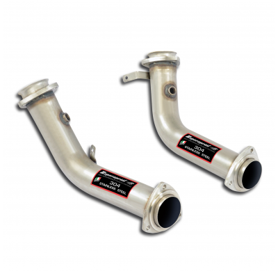 Downpipe Kit Derecho-Izquierdo(Para Colectores Oem) - Audi A4 Rs4 Quattro (Sedan + Avant) 4.2i V8 (420 Cv) '06 -> '08 (With Valv