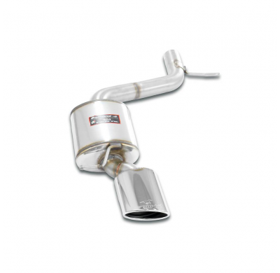 Silencioso trasero izquierdo "Racing" 150x105 ALTERNATIVA: - Sistema "Axle-Back" 100% acero inoxidable, sobredimensionado 2 x Ø7