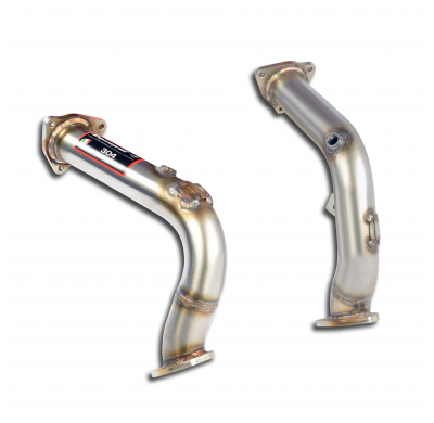 Downpipe Kit Derecho-Izquierdo (Reemplaza Catalizador Oem) - Audi A6 Allroad Quattro 3.0 Tfsi V6 (310 Cv) 2012 -> Supersprint