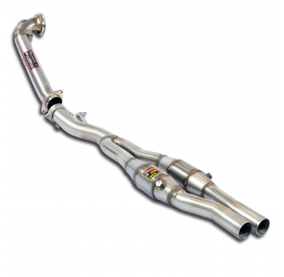 Downpipe + Metálico Catalizador Derecho-Izquierdo 100cpsi (Reemplaza Pre-Catalizador) - Audi Tt Rs Quattro Plus Coupè/Roadster 2