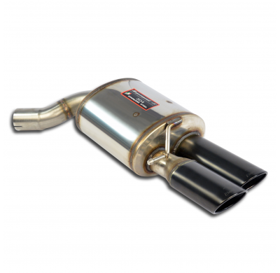 Escape Trasero Derecho 100x75 Negro - Audi S6 C7 4g (Sedan + Avant) 4.0 Tfsi (420 Cv) 2012 -> 2014 Supersprint