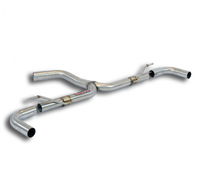 Tubo Trasero "Y-Pipe" Racing (Reemplaza Escape Trasero) - Audi Q2 2.0 Tdi (150 Cv) 2017 -> Supersprint