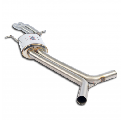 Centre Exhaust - Audi A5 Coupè/Cabrio 2.0 Tfsi (180 Hp - 211 - 224 Hp) '13 -> (ø80mm) Supersprint