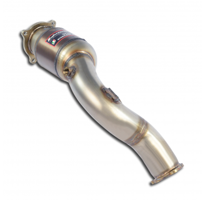 Downpipe + Catalizador Metalico (Solo Lhd) - Audi A4 B8 Quattro (Sedan + Avant) 2.0tfsi (211 - 224 Cv) '08 ->(ø80mm) Supersprint