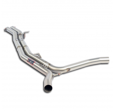 Kit Tubos Centrales Derecho-Izquierdo "Racing" - Audi A8 Quattro Facelift 4.0 Tfsi V8 (435 Cv) 2014 -> 2017 Supersprint