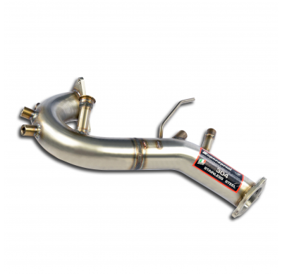 Downpipe Kit(Substituye Filtro Fap )Con Tapa Sensores  - Audi A5 Coupè/Cabrio 3.0 Tdi V6 (204 Cv) 2011 -> 2015 Supersprint