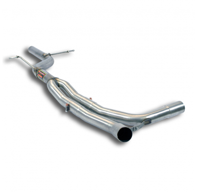 Tubo Central + Kit Sujeción Escape - Audi Q5 Quattro 2.0 Tfsi (180 Cv) 2009 -> 2017 Supersprint