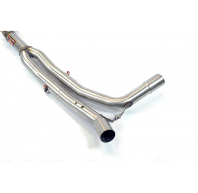 Tubo Central + Kit Sujeción Escape - Audi Q5 Quattro 2.0 Tfsi (225 Cv) 2013 -> 2015 Supersprint