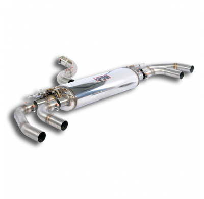 Escape Trasero Derecho-Izquierdo Con Válvulas  - Audi S3 8v Cabrio Quattro 2.0 Tfsi (300 Cv) 2013 -> 2015 Twin Pipe (With Va