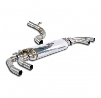 Escape Trasero Con Válvulas Derecho-Izquierdo - Vw Golf Vii R 2.0 Tfsi (300 Cv) 2014-> Supersprint