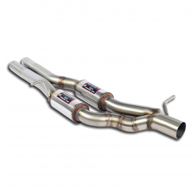 Centre Exhaust Right - Left - Audi Tt Rs Quattro 2.5 Tfsi (400 Hp) 2017 -> (With Valve) Supersprint