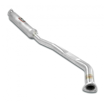 Silencioso central Sistema 100% de acero inoxidable, tamaño extragrande Ø60 mm. Solo kit completo. BMW E21 (M10 Engine - 4 cyl.)