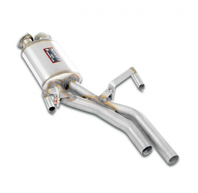 Escape central + tubo en X Sistema de escape deportivo 2 x Ø50 mm - Solo kit completo BMW E28 M5 (S38 Motor - 255 CV) 06/ '87  -