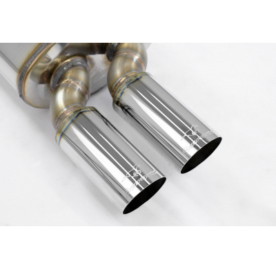 Escape trasero "S-Bend" OO70 (para Alpina / M-Technik 2) Sistema de escape trasero 100% de acero inoxidable - Con homologación C