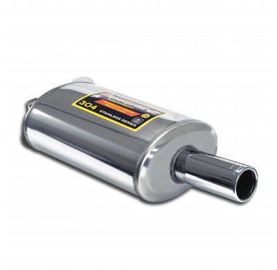 Rear Exhaust O100(for M - Technik Diffuser, Single Outlet) - Bmw E39 Touring 528i '96 -> 8/'98 Supersprint