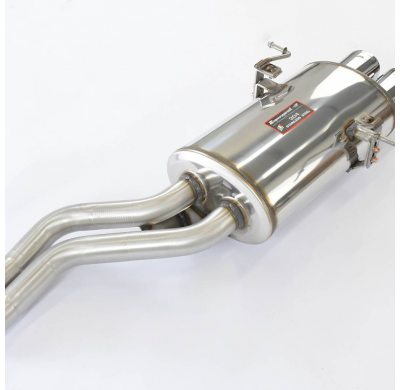 Silencioso trasero 100x75 ALTERNATIVA:Sistema "Cat.-Back" Solo sistema completo  ALPINA B3 / B3 S (E46) 3.3ix 4x4 1999 -> 2005 S