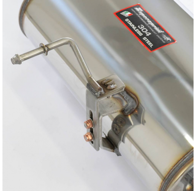 Silencioso trasero 100x75 ALTERNATIVA:Sistema "Cat.-Back" Solo sistema completo  ALPINA B3 / B3 S (E46) 3.3ix 4x4 1999 -> 2005 S