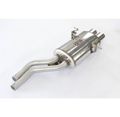 Silencioso trasero 100x75 ALTERNATIVA: - Sistema "Cat.-Back" - Solo kit completo BMW E46 325xi 4x4 (Sedan - Touring) ' 01 -> Sil
