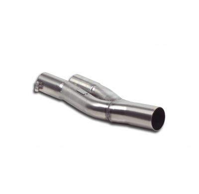 Tubo Conexión Y Acero Inox - Bmw E46 325ti Compact ' 01 -> Supersprint