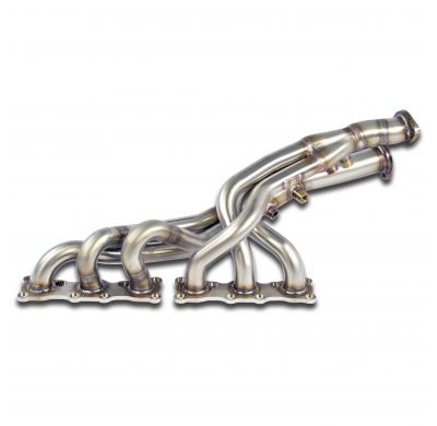 Colectores 100% Acero Inox (Volante a La Izquierda) Reemplaza Catalizador - Bmw E60 (Sedan) 530i (258 Cv) '05 -> Supersprint