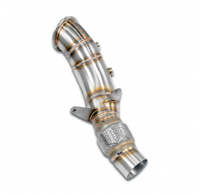 Downpipe (Substitucion catalizador ) Bajante turbo 100% Acero Inox BMW F12 Cabrio / F13 Coupè 640i 2011 -> 2015 Downpipe (Substi