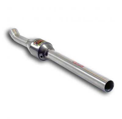 Tubo delantero con catalizador metalico Sistema 100% Acero Inox tamaño grande Ø70mm -> Ø76mm Turbo bajante sección frontal MINI