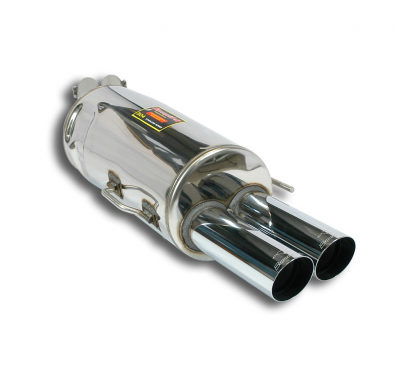 silencioso trasero OO76 Sistema Acero AISI 409 Hartge E32 H7 (M30 engine - 260 CV) silencioso trasero OO76 SIN HOMOLOGACION Supe