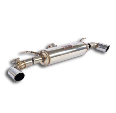 Silencioso trasero Derecho-Izquierdo O100 con válvula  Sistema "Cat.-Back" 100% Acero inox con válvula BMW F22 M240i (340 CV) 20