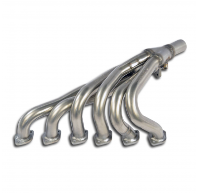 Colectores 100% Acero Inox (Volante a la izquierda)  Sistema 100% Acero Inox 2 x Ø45mm BMW E30 320ix Kat (Sedan -Touring - Cabri