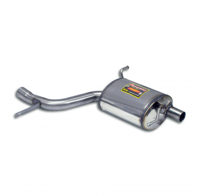 Silencioso trasero derecho 100% Stainless steel system for the stock front muffler MERCEDES R172 SLC 200 (184 CV) 2016 -> 2020 S