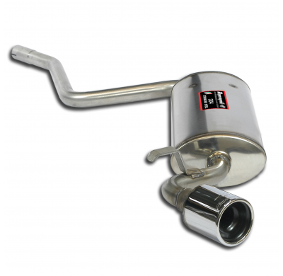 Escape Trasero O80 Acero 409 - Fiat Seicento Sporting 1.1 Fire '98 -> Supersprint