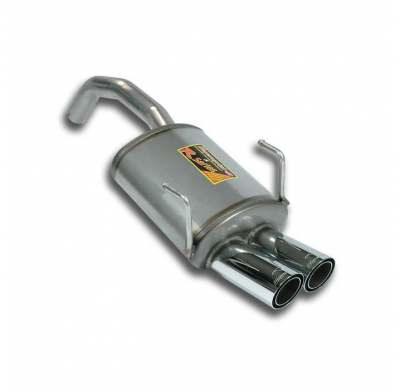 Escape Trasero Oo 70 Acero 409 - Fiat 500 1.4i 16v ( Modelo Usa 101 Cv) '09 -> Supersprint