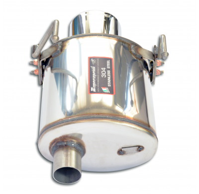 Escape Trasero  120x80 Acero  409 - Lancia Y 1.2i (69 Cv) 2011 -> Supersprint