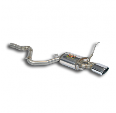 Escape trasero derecho 145x95 Kit de silenciador trasero derecho - izquierdo para escape central OEM - Solo kit completo MERCEDE