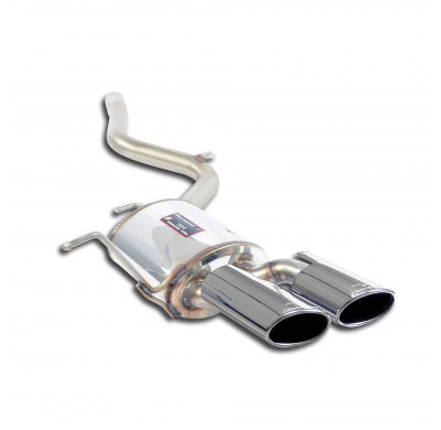 Rear exhaust Left 120x80 Kit de silenciador trasero derecho - izquierdo para escape central OEM - Solo kit completo MERCEDES T25