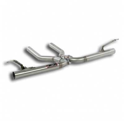 Tubo trasero derecho - izquierdo (sin silenciador) Sistema de escape "Cat.-back" 100% de acero inoxidable, para parachoques tras