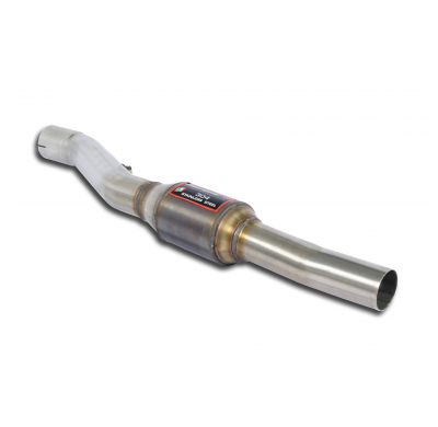 Tubo anterior Kat-derecho 100 CPSI Sistema 100% de acero inoxidable 2 x Ø65 mm - Solo kit completo BMW E89 Z4 Roadster / Coupé -