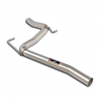 Tubo central Sistema de escape trasero "Cat back" para parachoques trasero OEM con puntas de extremo integradas - Kit completo s