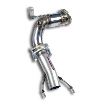 Turbo Downpipe Kit (Reemplaza Catalizador Oem) - Mini F55 Cooper S (5 Door) 2.0t (B46 Engine - 192 Hp) '14-> (With Valve) Supers