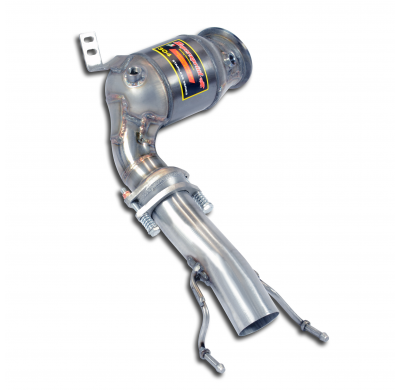 Turbo Downpipe Kit Con Catalizador Metalico - Mini F57 One Cabrio 1.5t (B38 Engine - 75hp / 102 Hp) 2016 -> Supersprint