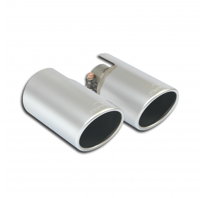 Colas De Escape Oo100 "Satinadas" - Porsche 718 Cayman 2.0i Turbo (300 Cv) 2016 -> (With Valve) Supersprint