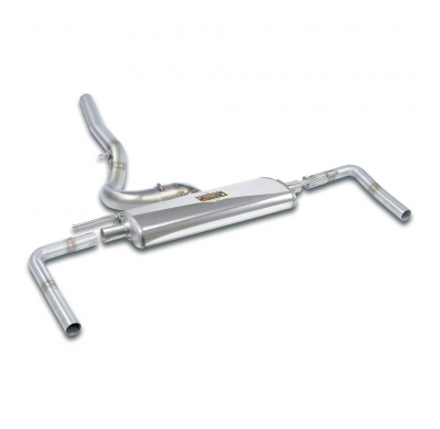 Silencioso trasero Derecho-Izquierdo Sistema "Cat.-back" 100% de acero inoxidable - Solo kit completo BMW F44 Gran Coupè 228i xD