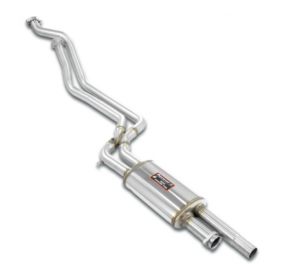 Escape delantero (solo para vehículos con volante a la izquierda) Sistema 100% de acero inoxidable MERCEDES A124 E 300 24v (M104