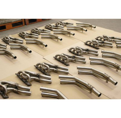 Colectores + "Y-Pipe"(Left Hand Drive) - Mercedes W210 E 230 (Sedan) ' 96 -> ' 01 Supersprint