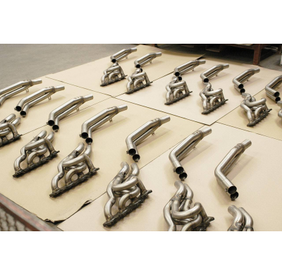 Colectores + "Y-Pipe"(Left Hand Drive) - Mercedes C208 Clk 230 Coupé Kompressor (193 Hp) '97 -> '00 Supersprint