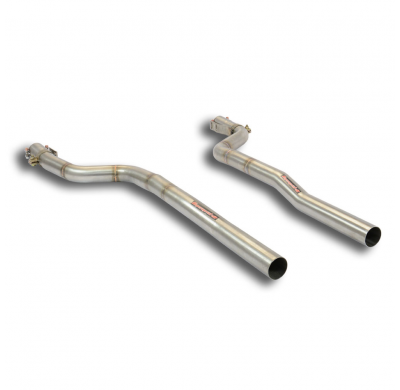 Tubos Delanteros Derecho-Izquierdo (Reemplaza Catalizador) - Mercedes S210 E 55 Amg V8 (S.W.) ' 98 -> ' 02 Supersprint