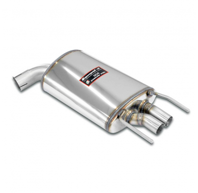 Silencioso Trasero derecho para colas originales Sistema "Cat.-back" 100% de acero inoxidable - Solo kit completo MERCEDES W221