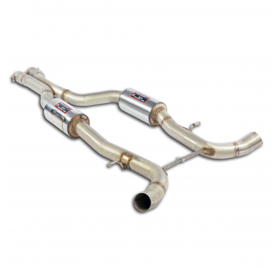 Escape Central Derecho-Izquierdo - Mercedes W220 S 55 Amg V8 Kompressor (500 Cv) '03 -> '04 Supersprint