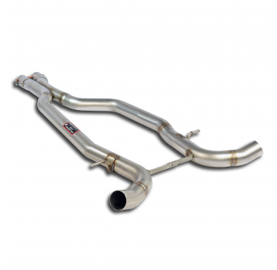 Kit Tubos Centrales "X-Pipe" - Mercedes W220 S 55 Amg V8 Kompressor (500 Cv) '03 -> '04 Supersprint