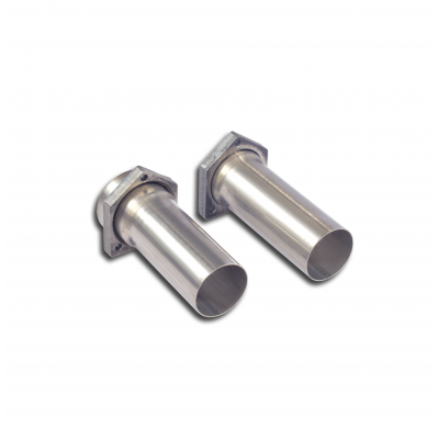 Tubos De Conexión Con Bridas Para Catalizador Oem - Mercedes C215 Cl 600 V12 Bi-Turbo (500 Cv) '03 -> '04 Supersprint